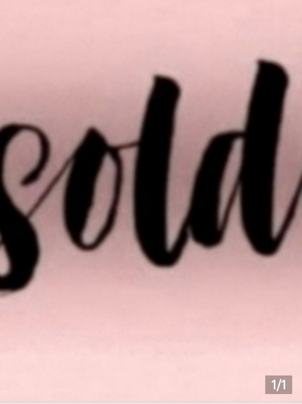 Sold